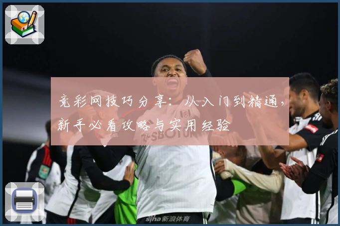 竞彩网技巧分享：从入门到精通，新手必看攻略与实用经验
